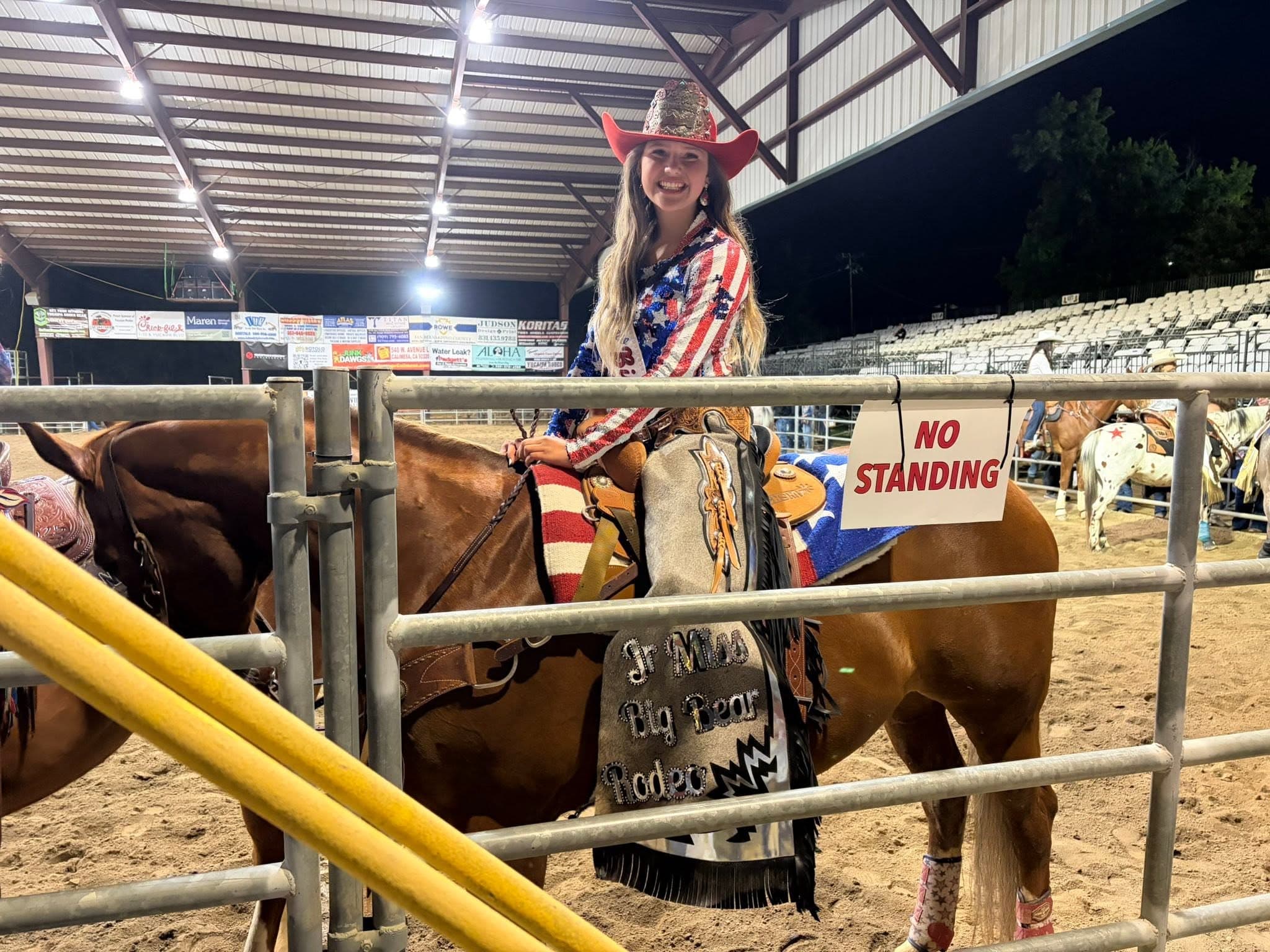Rodeo action at the Big Bear Rodeo & Carnival